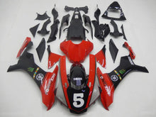 Load image into Gallery viewer, Number 5 Red and Black Factory Style - YZF-R1 15-19 Fairing Kit