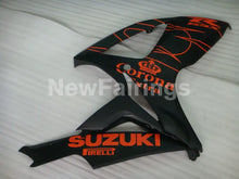 Load image into Gallery viewer, Matte Black and Orange Corona - GSX-R600 06-07 Fairing Kit