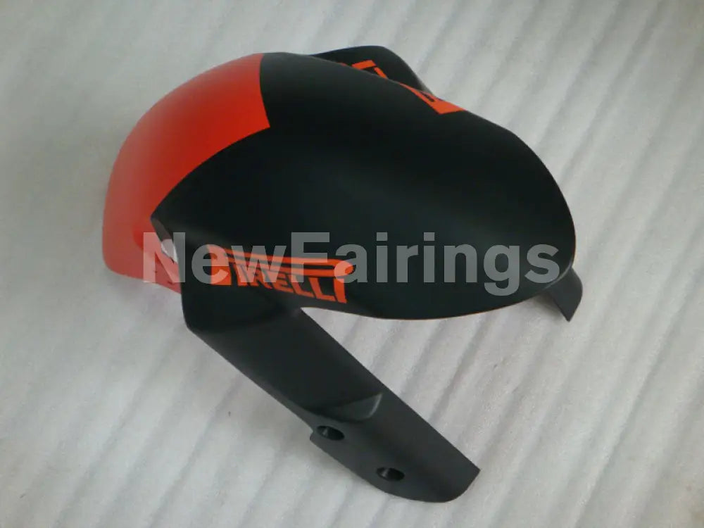 Matte Black and Orange Corona - GSX-R600 06-07 Fairing Kit