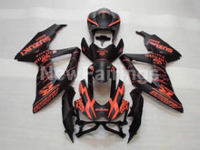 Load image into Gallery viewer, Matte Black and Orange Corona - GSX-R750 08-10 Fairing Kit