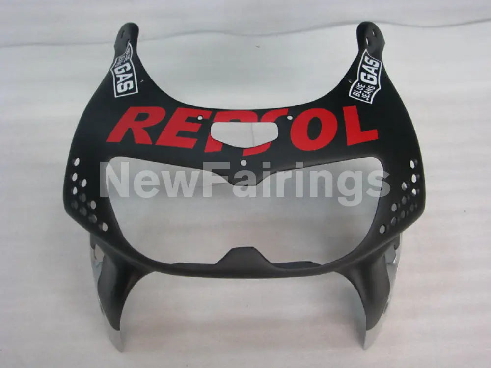 Matte Black and Silver Repsol - CBR 900 RR 94-95 Fairing Kit