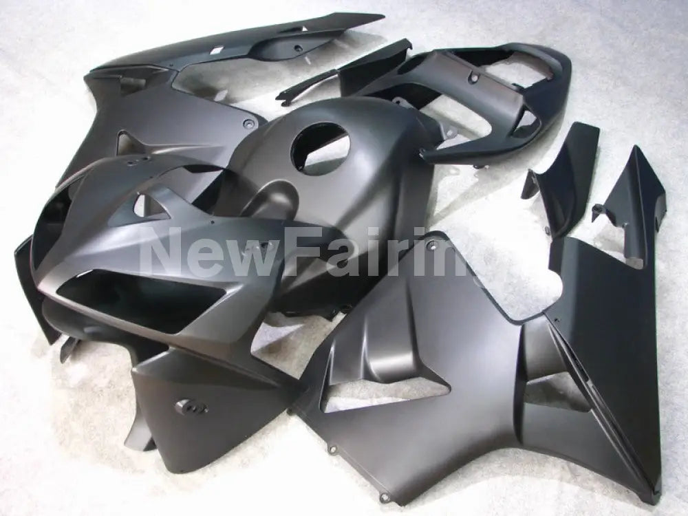 Matte Black No decals - CBR600RR 05-06 Fairing Kit -