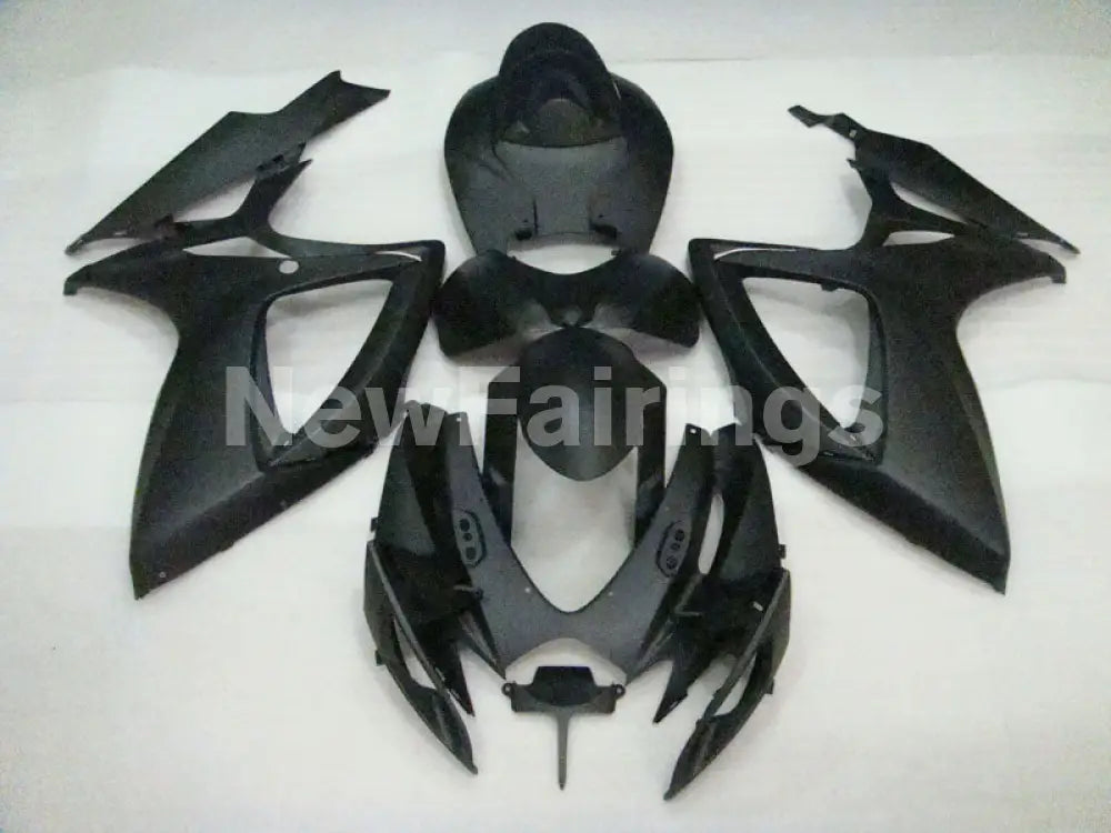 Matte Black No decals - GSX-R750 06-07 Fairing Kit Vehicles