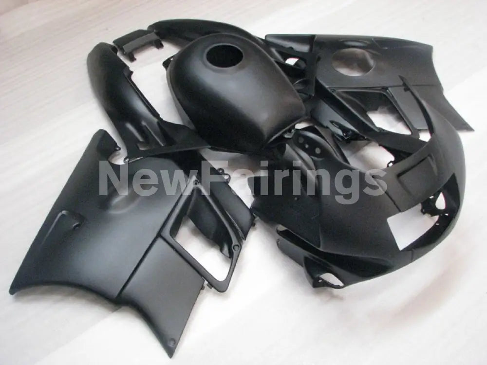 Matte Black No decals - CBR600 F2 91-94 Fairing Kit -