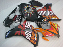 Load image into Gallery viewer, Matte Black and Orange Rossi - CBR1000RR 08-11 Fairing Kit -