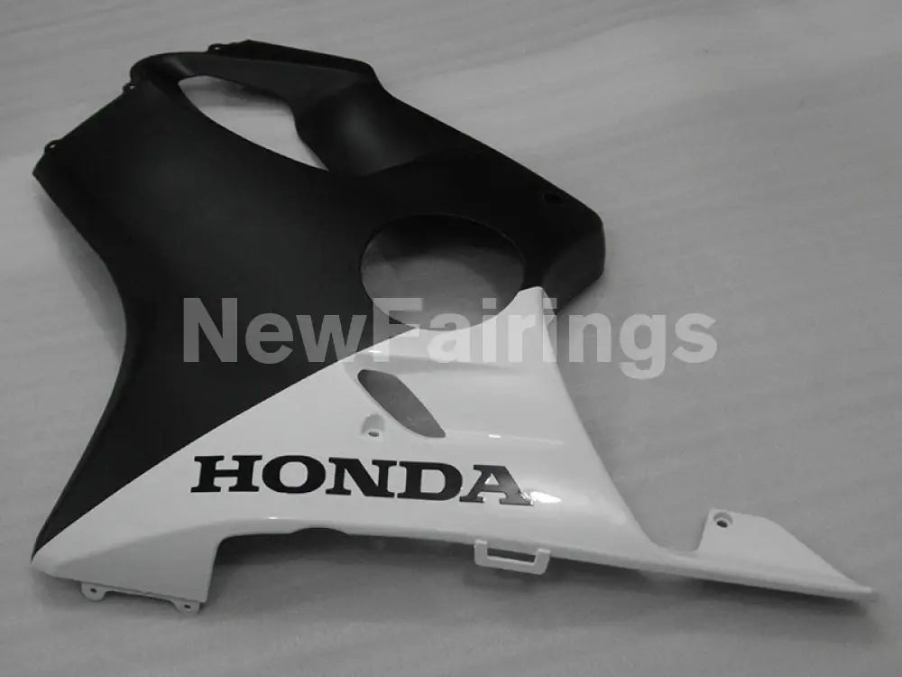 Matte Black and White Factory Style - CBR600 F4i 04-06