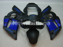 Load image into Gallery viewer, Matte Black with Blue Decals Factory Style - YZF-R6 98-02 Fairing Kit Vehicles &amp; Parts &gt; Vehicle Parts &amp; Accessories &gt;