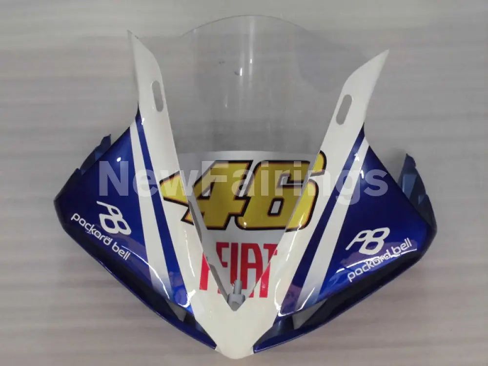 Number 46 White Blue FIAT - YZF-R1 09-11 Fairing Kit