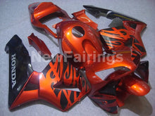 Load image into Gallery viewer, Orange and Black Fire - CBR600RR 03-04 Fairing Kit -
