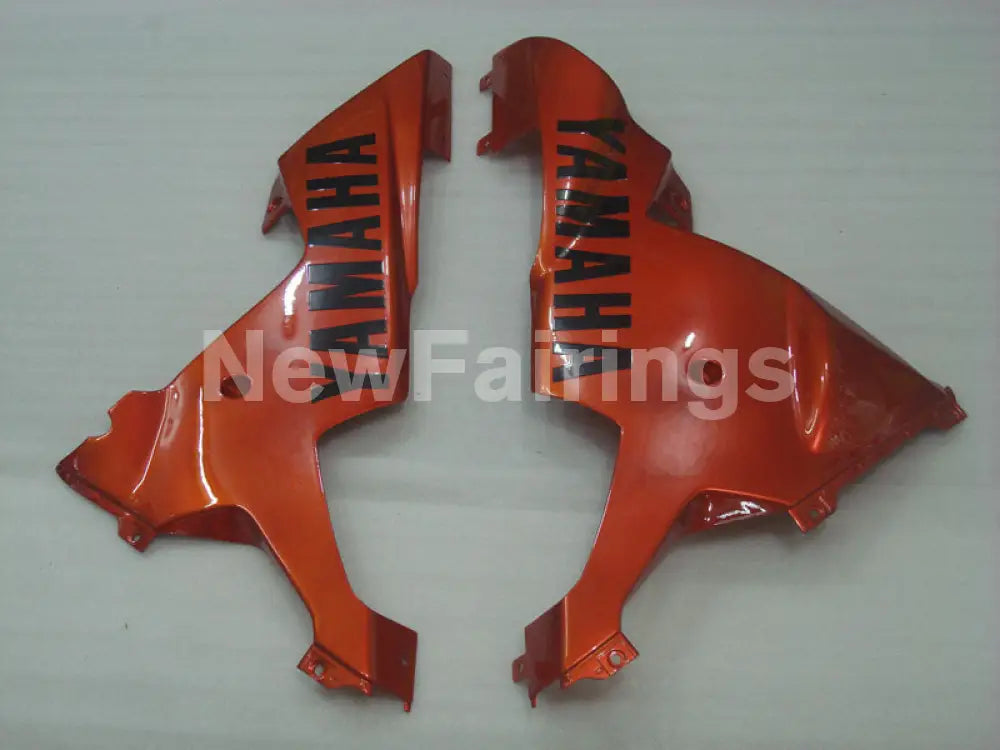 Orange and Matte Black Factory Style - YZF-R1 02-03 Fairing