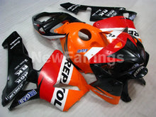 Load image into Gallery viewer, Orange and Red Black Repsol - CBR600RR 05-06 Fairing Kit -