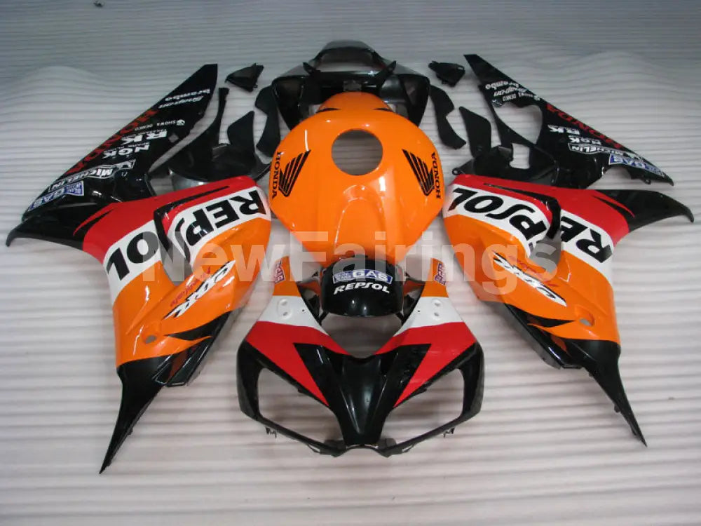 Orange Black Red Repsol - CBR1000RR 06-07 Fairing Kit -