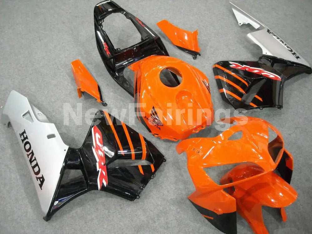 Orange Black and Silver Factory Style - CBR600RR 05-06