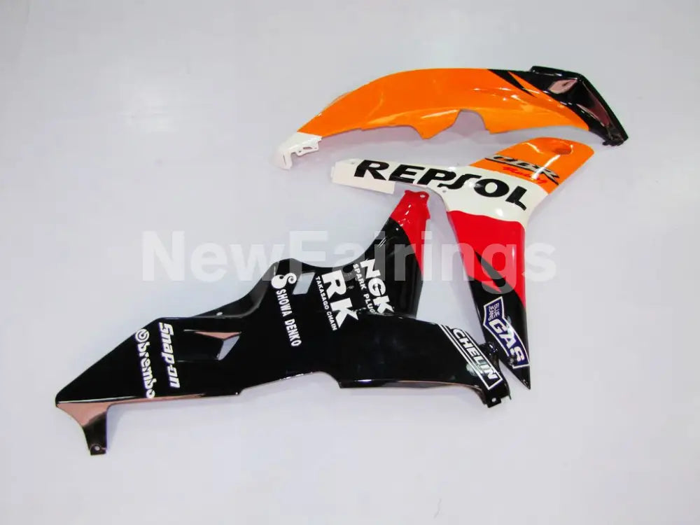 Orange Red and Black Repsol - CBR600RR 07-08 Fairing Kit -