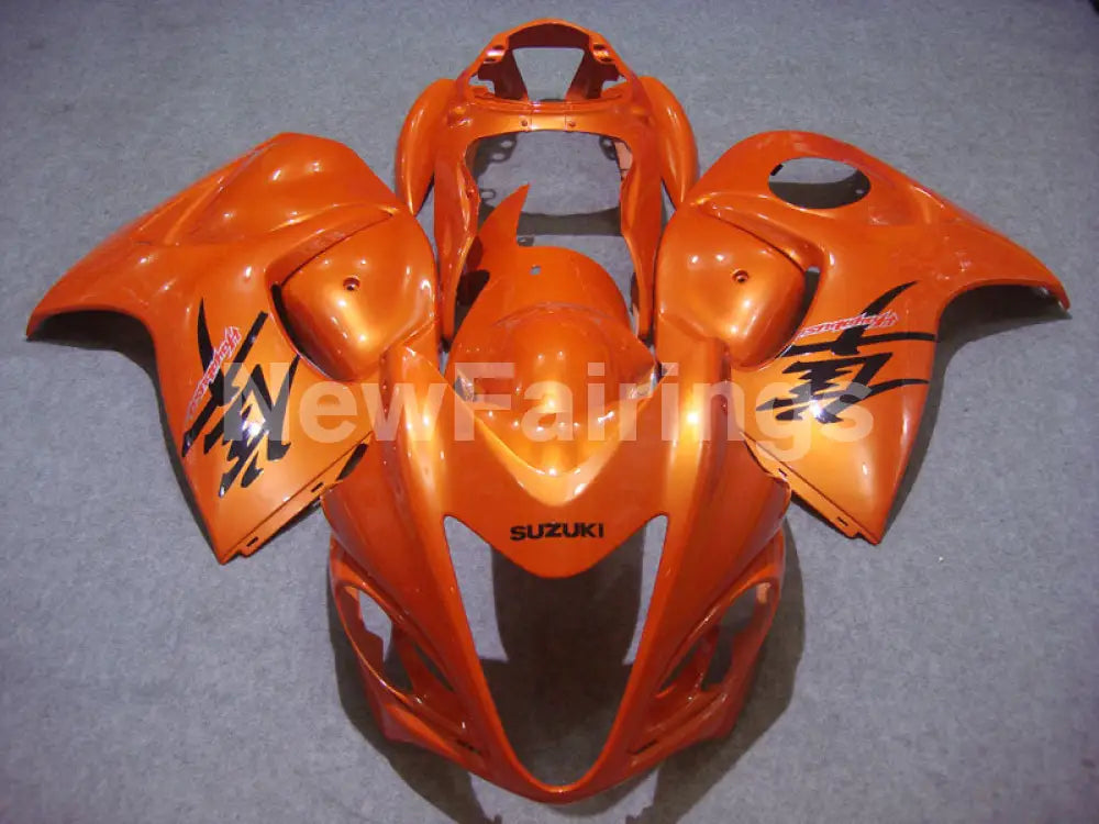 Orange with black decals Factory Style - GSX1300R Hayabusa