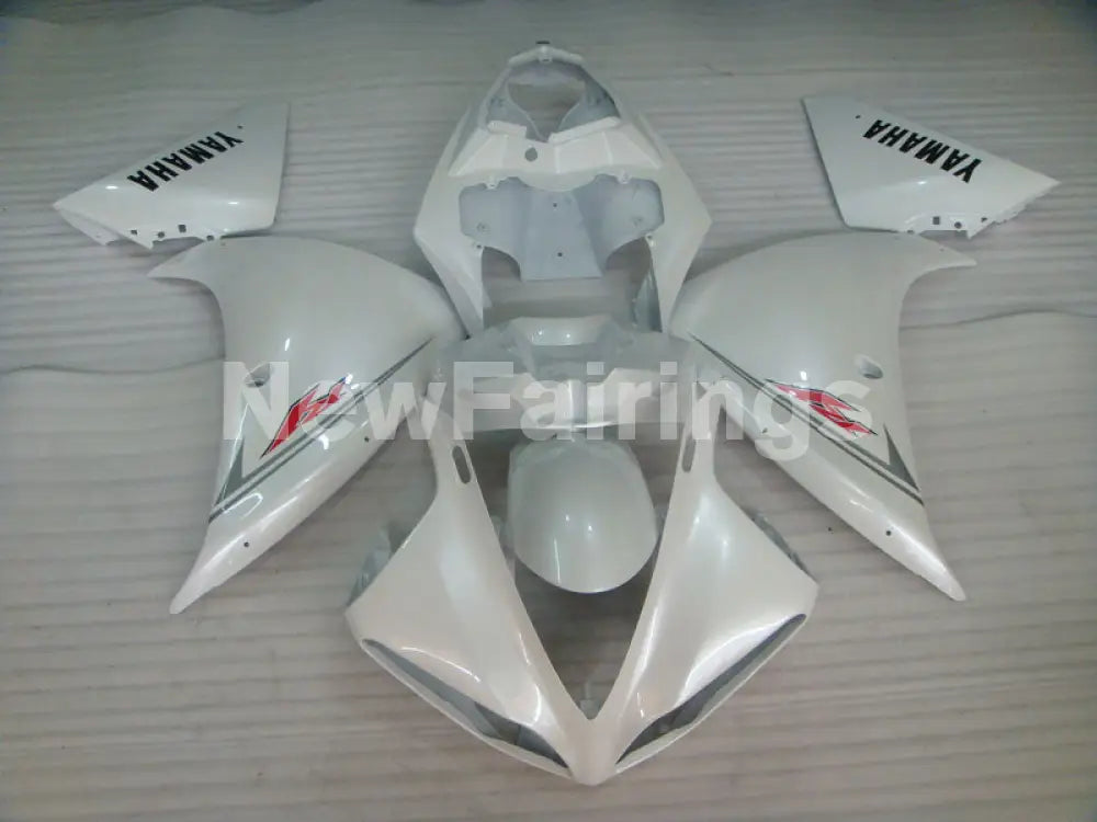 Pearl White Factory Style - YZF-R1 12-14 Fairing Kit