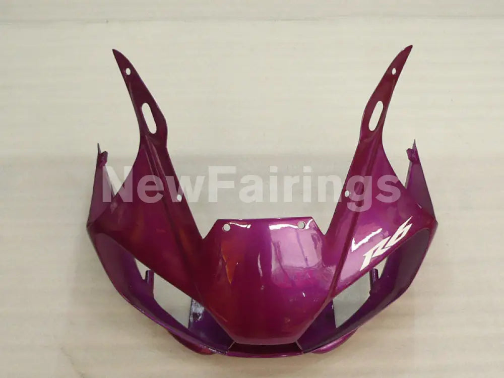 Purple and White Factory Style - YZF-R6 98-02 Fairing Kit Vehicles & Parts > Vehicle Parts & Accessories > Motor