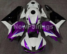 Load image into Gallery viewer, Purple and White Factory Style - CBR600RR 13-23 Fairing Kit