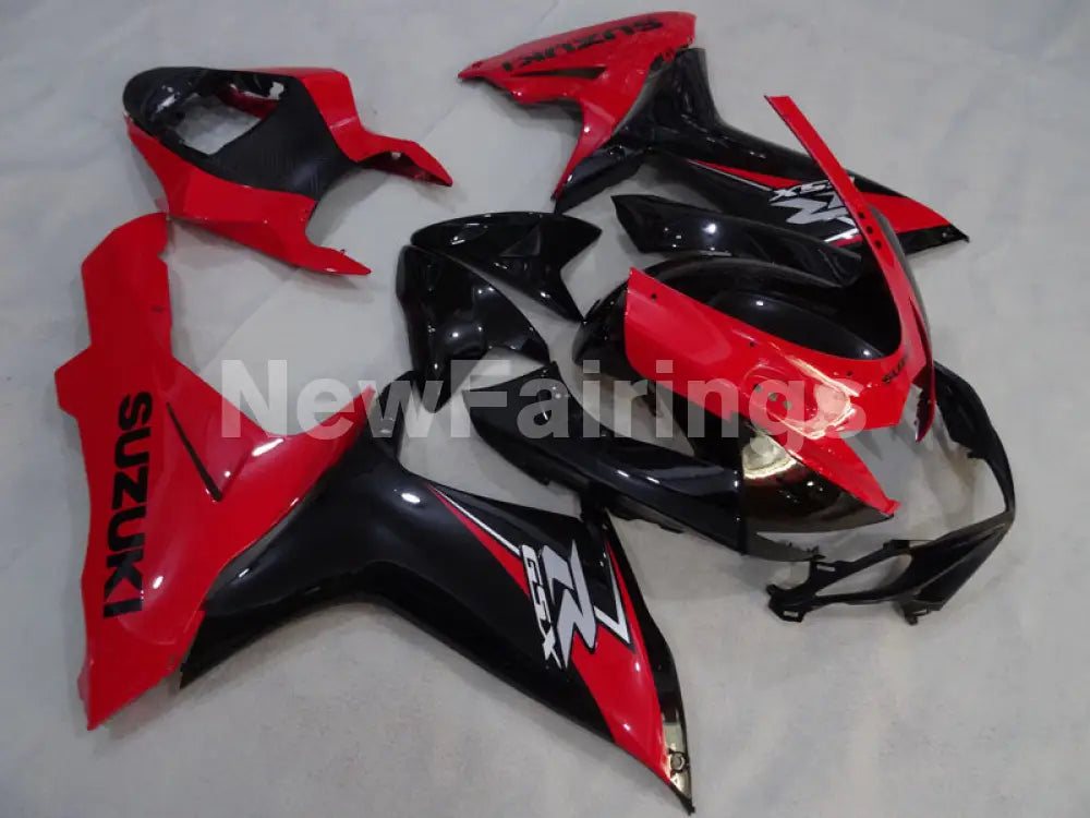 Red and Black Factory Style - GSX-R750 11-24 Fairing Kit