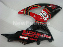 Load image into Gallery viewer, Red and Black Lucky Strike - GSX-R600 08-10 Fairing Kit