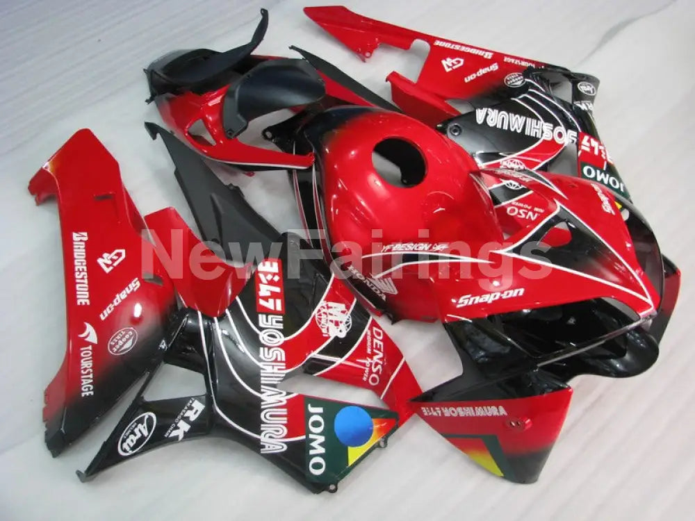 Red and Black Yoshimura - CBR600RR 05-06 Fairing Kit -