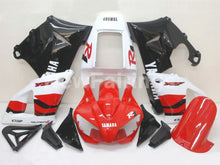 Load image into Gallery viewer, Red and White Black Factory Style - YZF-R1 98-99 Fairing