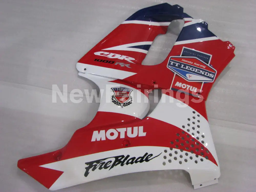 Red and White Blue MOTUL - CBR 900 RR 94-95 Fairing Kit -