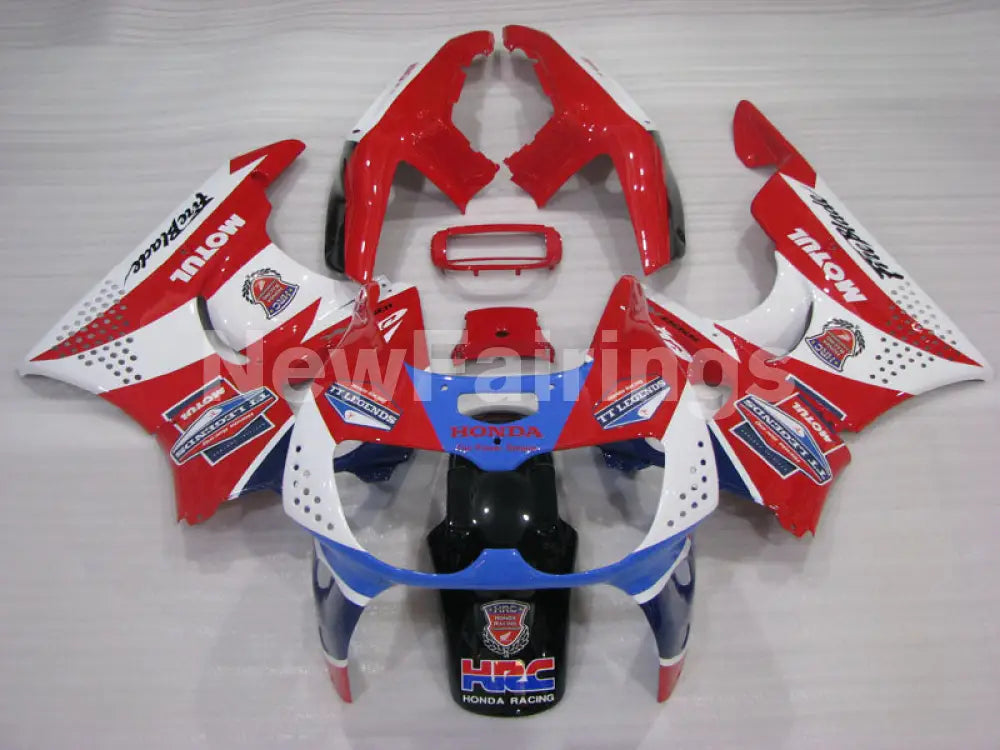 Red and White Blue MOTUL - CBR 900 RR 94-95 Fairing Kit -