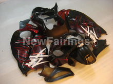 Load image into Gallery viewer, Red Black Flame - GSX1300R Hayabusa 99-07 Fairing Kit