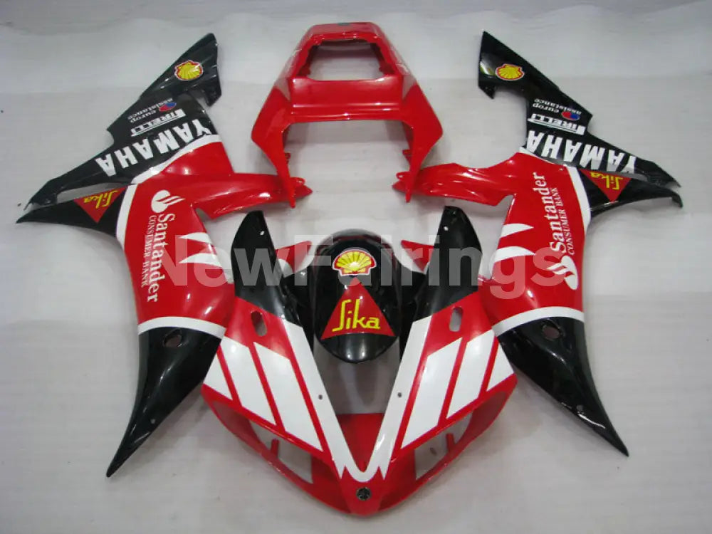 Red Black Santander - YZF-R1 02-03 Fairing Kit - Vehicles &