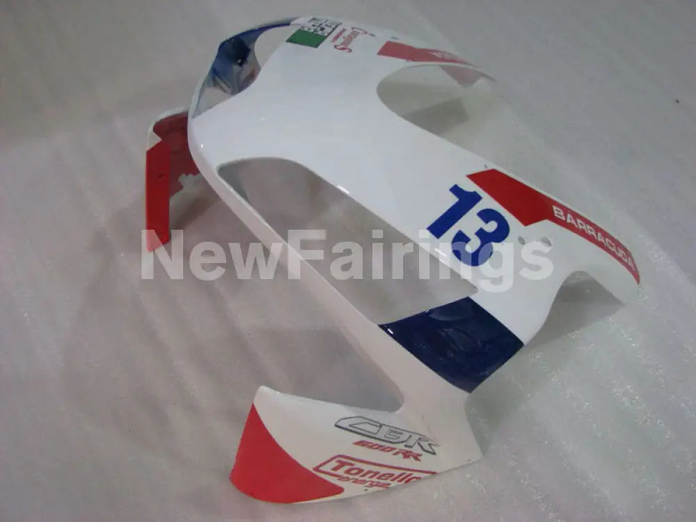 Red Blue and White PATA - CBR600RR 03-04 Fairing Kit -