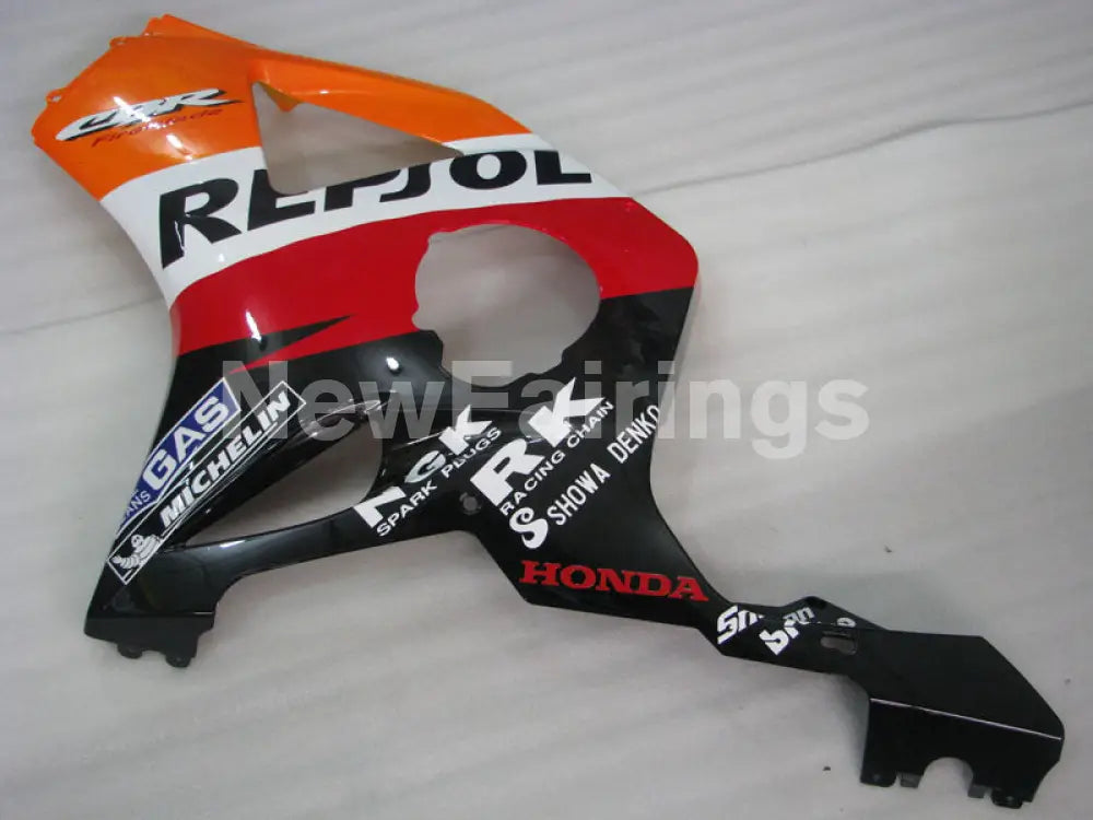 Red Orange Black Repsol - CBR 954 RR 02-03 Fairing Kit -