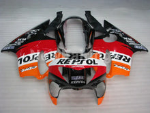 Load image into Gallery viewer, Red Orange Black Repsol - CBR600 F4 99-00 Fairing Kit -