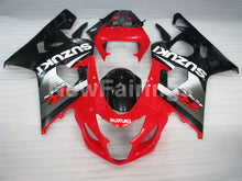 Load image into Gallery viewer, Red and Silver Black Factory Style - GSX-R600 04-05 Fairing