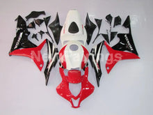 Load image into Gallery viewer, Red and White Black Factory Style - CBR600RR 07-08 Fairing