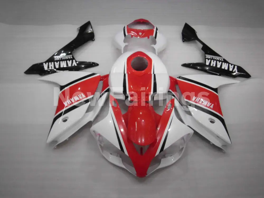 Red White Black Factory Style - YZF-R1 07-08 Fairing Kit