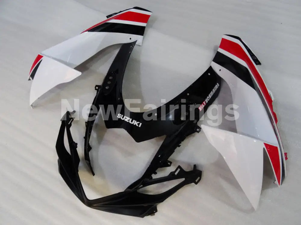 Red and White Black Yoshimura - GSX-R600 11-24 Fairing Kit