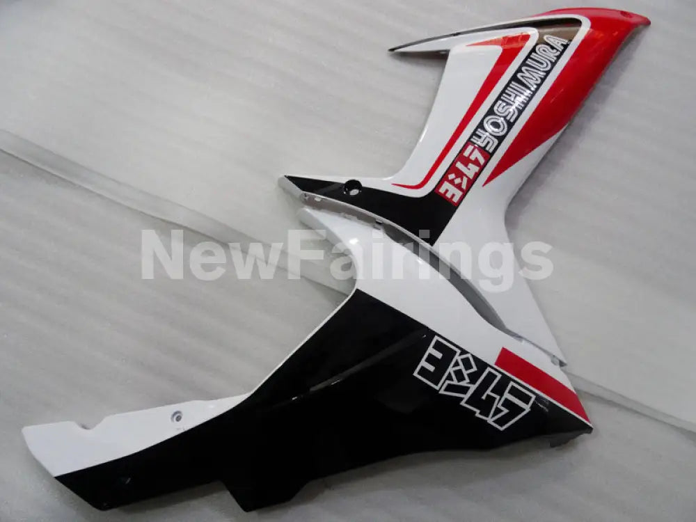 Red and White Black Yoshimura - GSX-R600 11-24 Fairing Kit