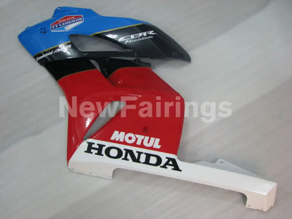 Red and White Blue MOTUL - CBR1000RR 04-05 Fairing Kit -