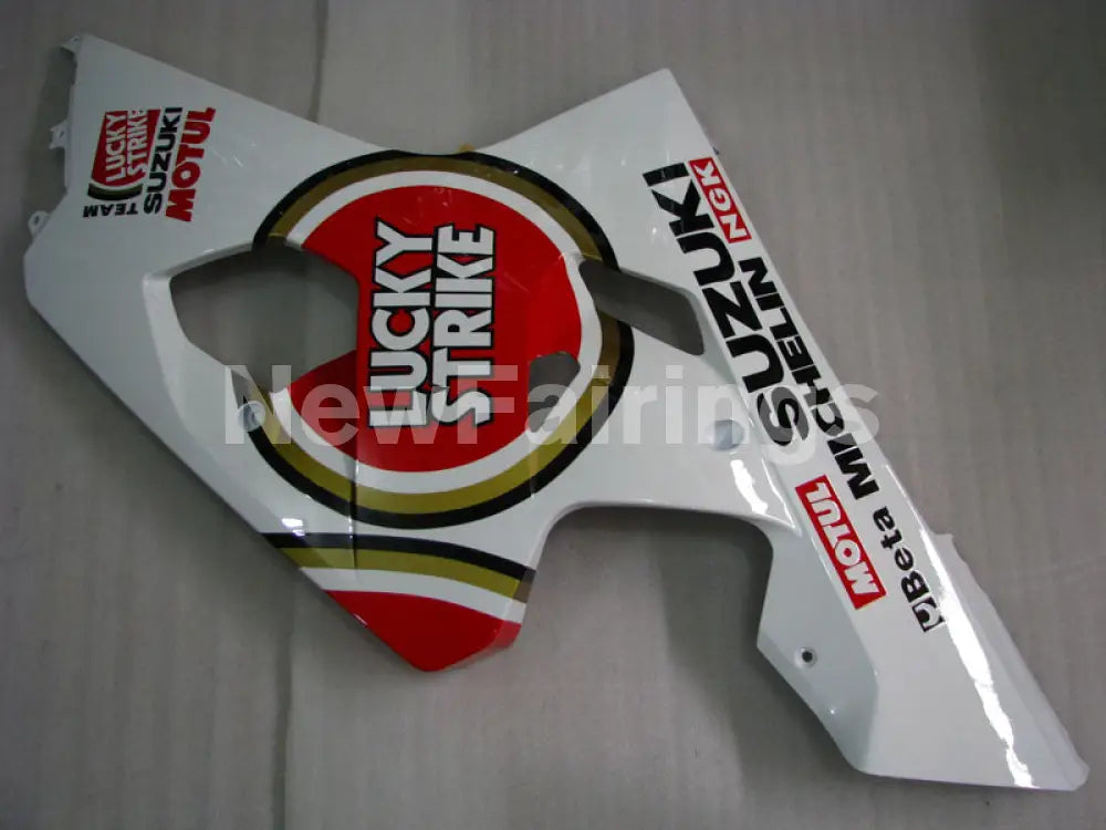 Red White Lucky Strike - GSX-R600 04-05 Fairing Kit -