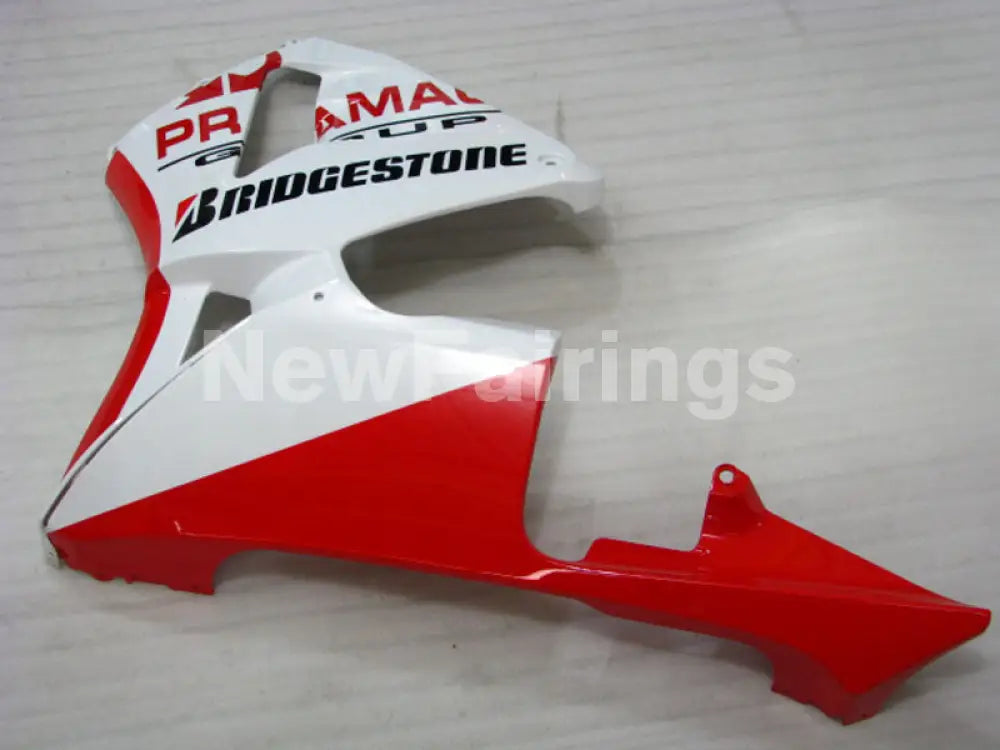 Red and White PRAMAC - CBR600RR 05-06 Fairing Kit - Vehicles