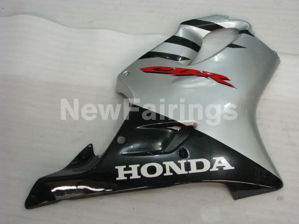 Silver Black Factory Style - CBR600 F4i 01-03 Fairing Kit -