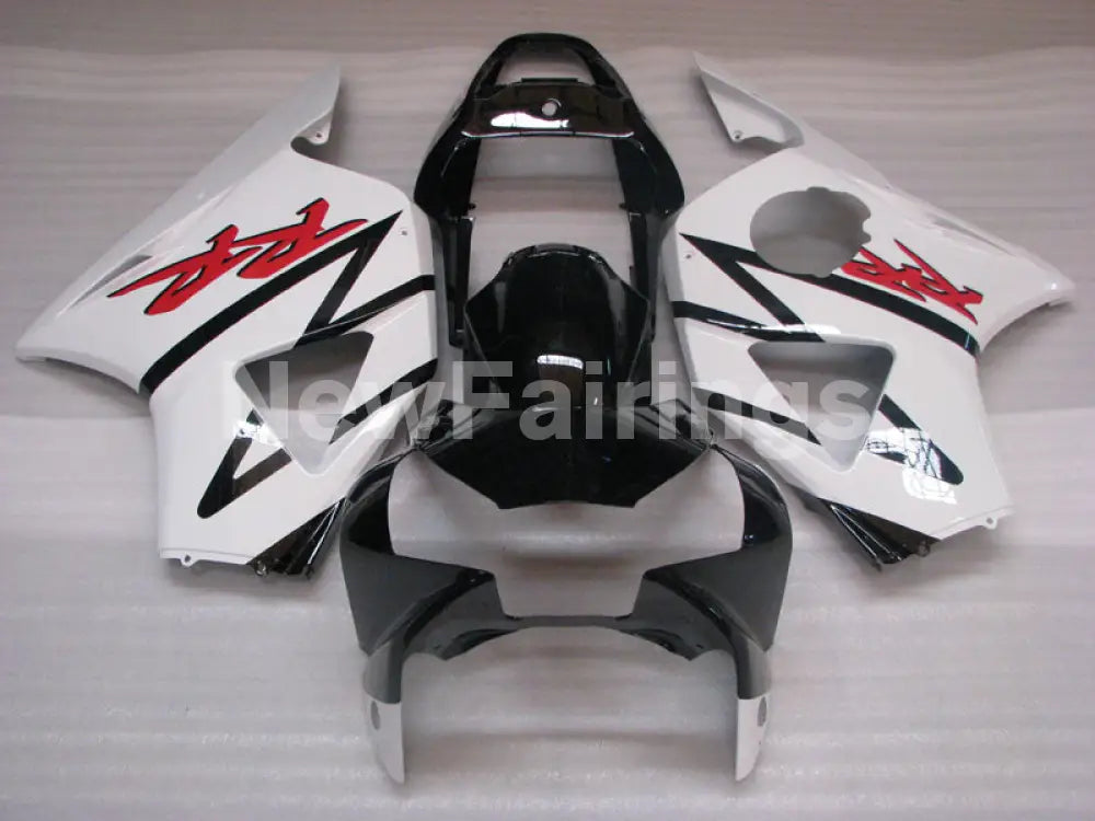 White and Black Factory Style - CBR 954 RR 02-03 Fairing Kit