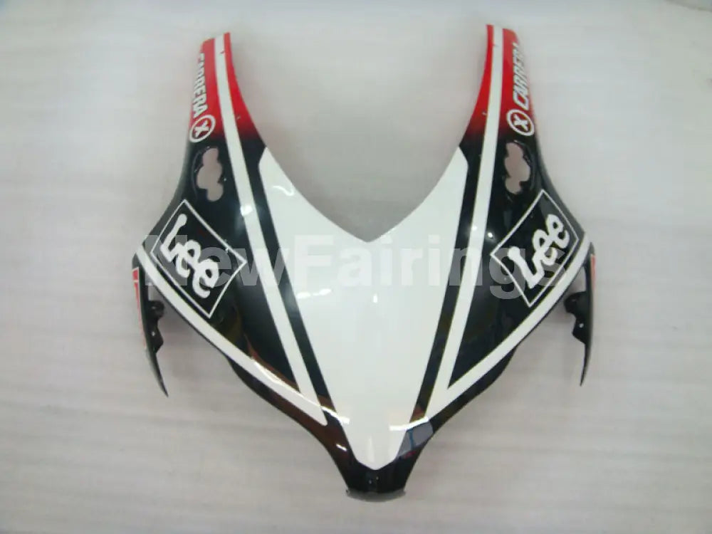 White and Black Red Lee - CBR1000RR 08-11 Fairing Kit -