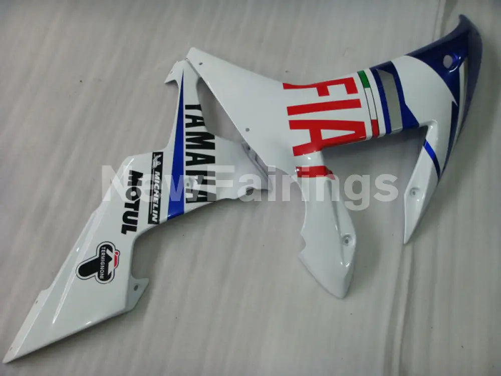 White and Blue FIAT - YZF-R1 02-03 Fairing Kit - Vehicles &