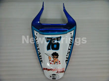 Load image into Gallery viewer, White and Blue Yellow Dark Dog - GSX-R600 01-03 Fairing Kit