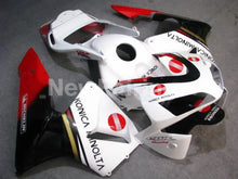 Load image into Gallery viewer, White and Red Konica Minolta - CBR600RR 03-04 Fairing Kit -