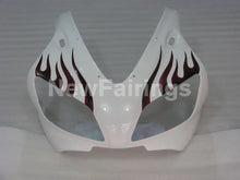 Load image into Gallery viewer, White and Wine Red Flame - YZF-R1 98-99 Fairing Kit