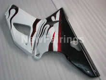 Load image into Gallery viewer, White and Wine Red Flame - YZF-R1 98-99 Fairing Kit