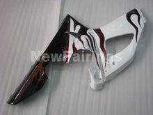 Load image into Gallery viewer, White and Wine Red Flame - YZF-R1 98-99 Fairing Kit